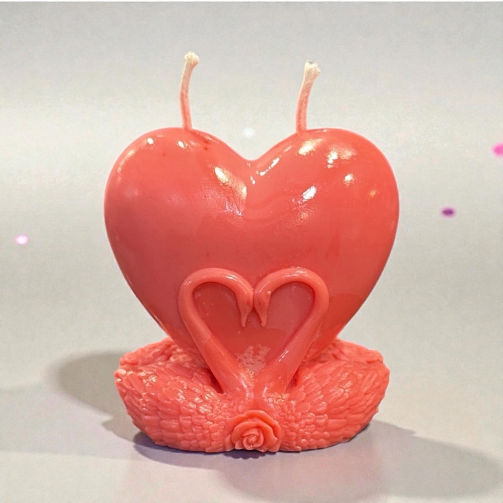 Heart-Shaped scented Candle